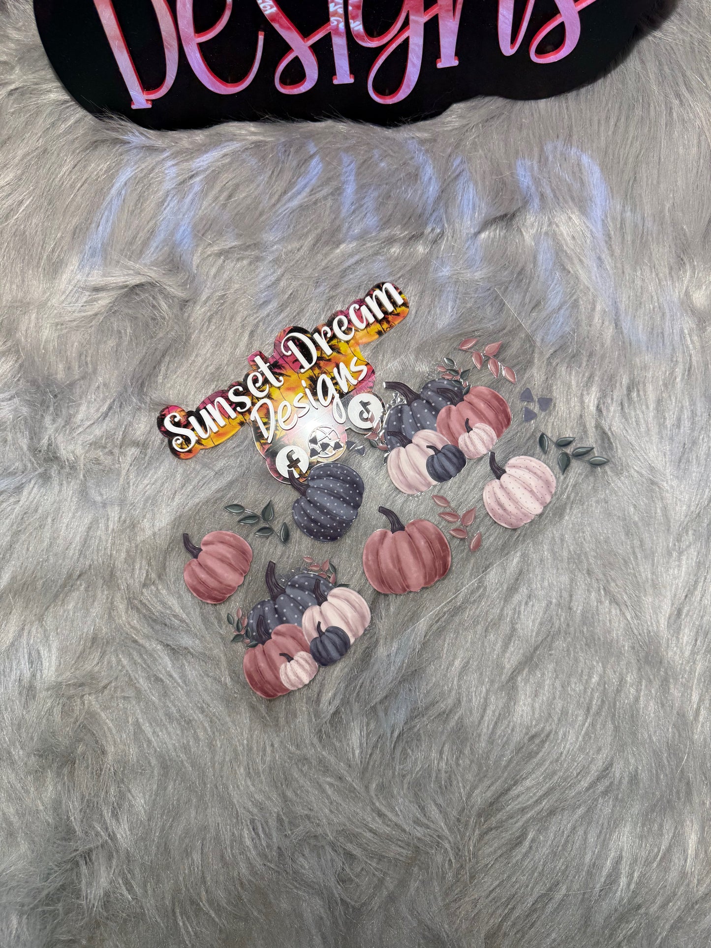 Dark Colorful Pumpkins 011