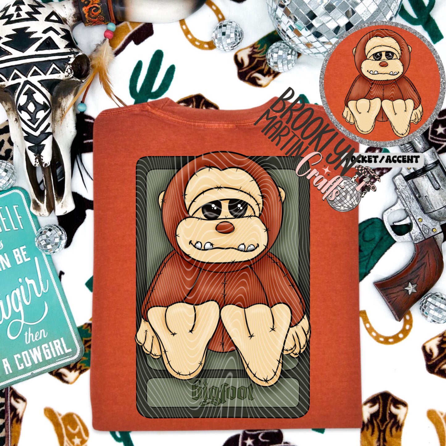 Big Foot Tarot T-SHIRT & HOODIE