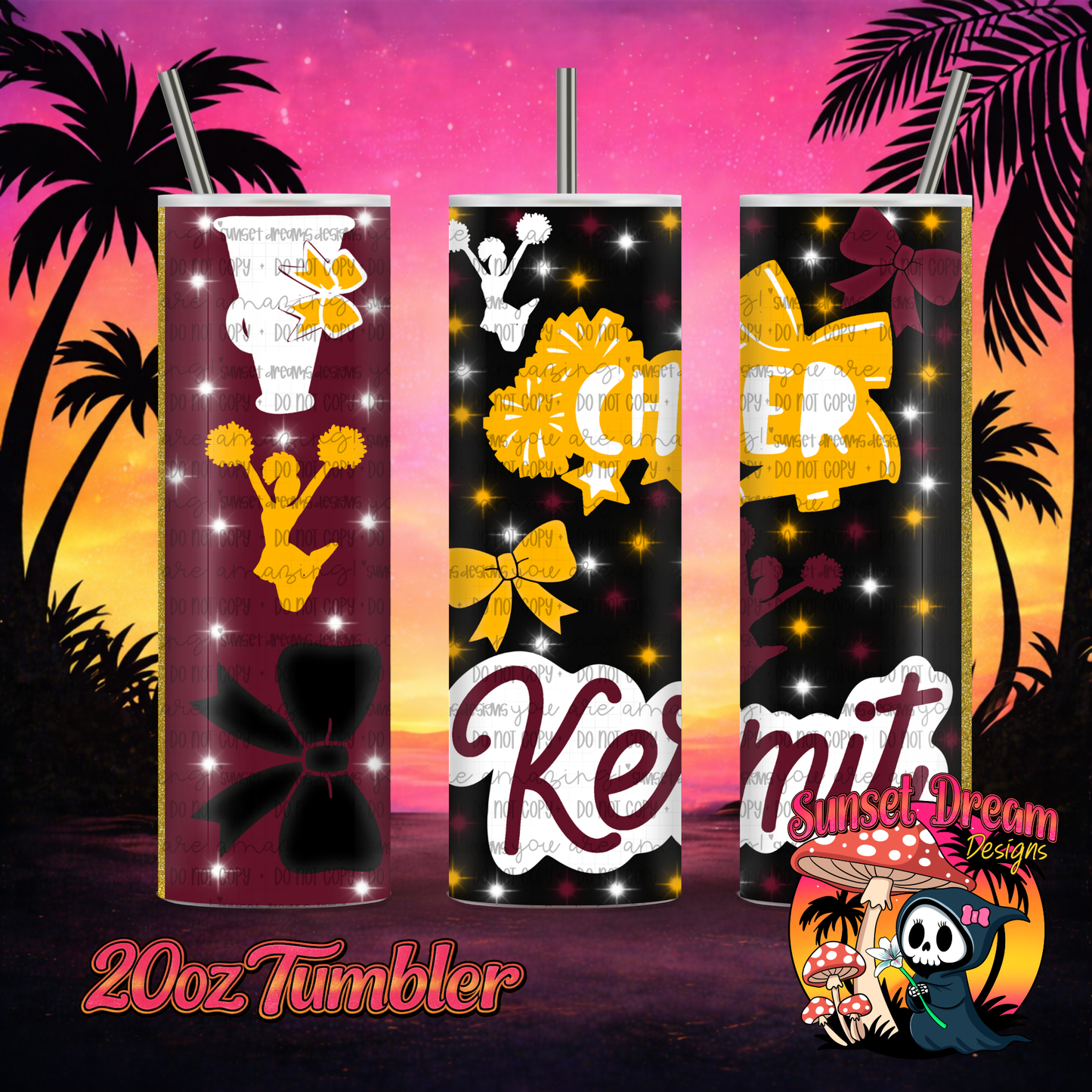 20oz Cheer Tumblers