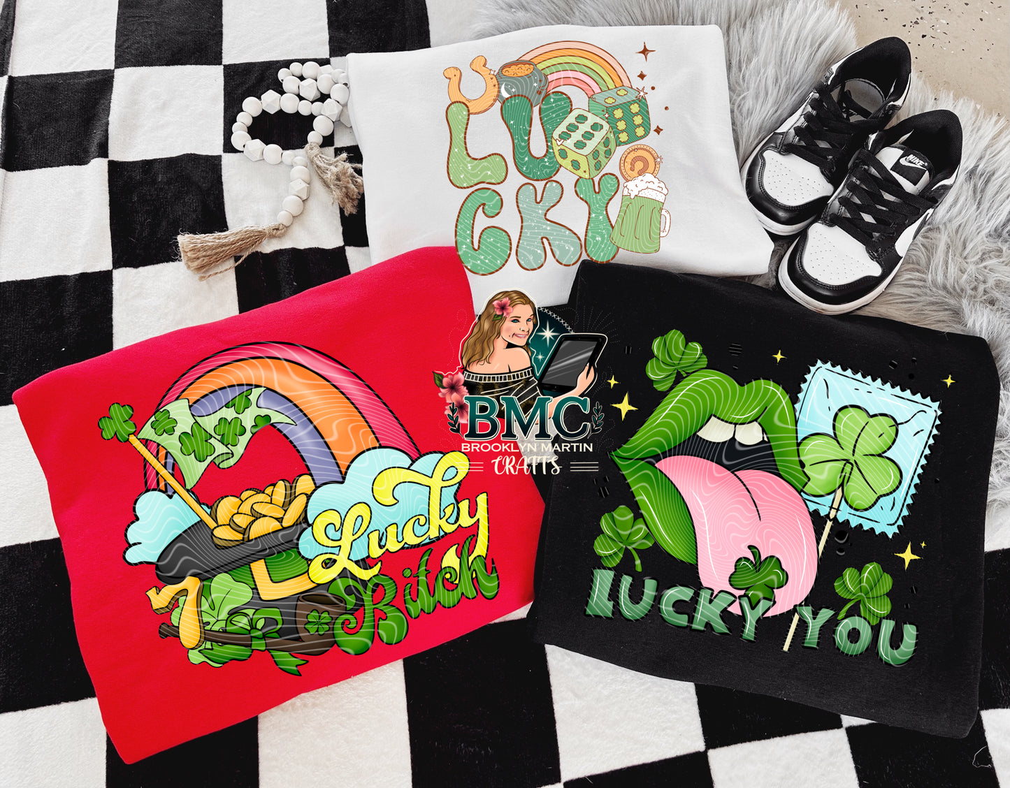 Lucky 3 options T-SHIRT & HOODIE