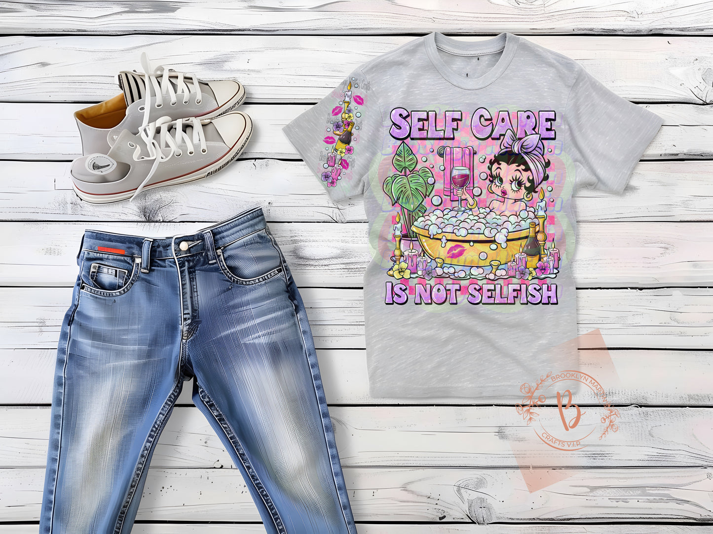 Self Care Is Not Selfish(Purple)
