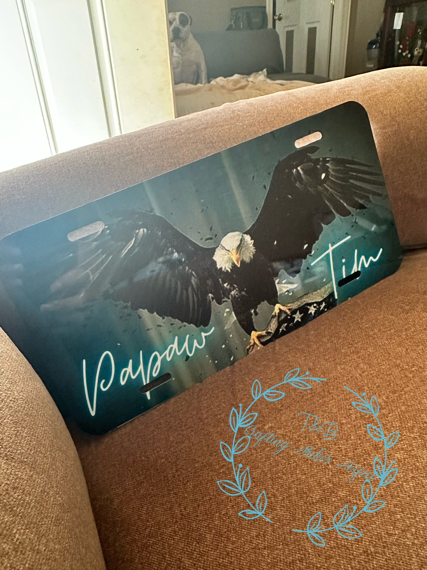 Eagle Papaw Plate