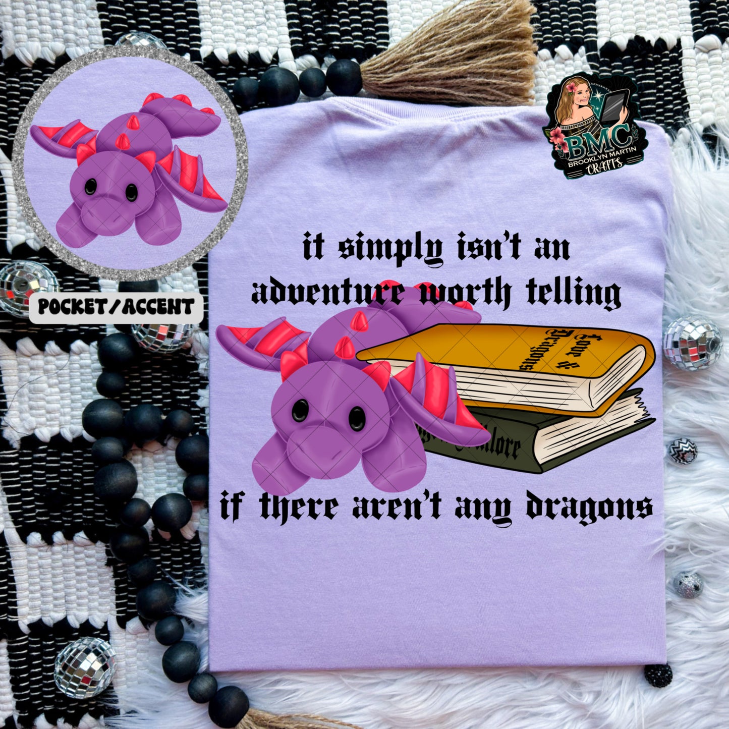 Book Dragon T-SHIRT & HOODIE