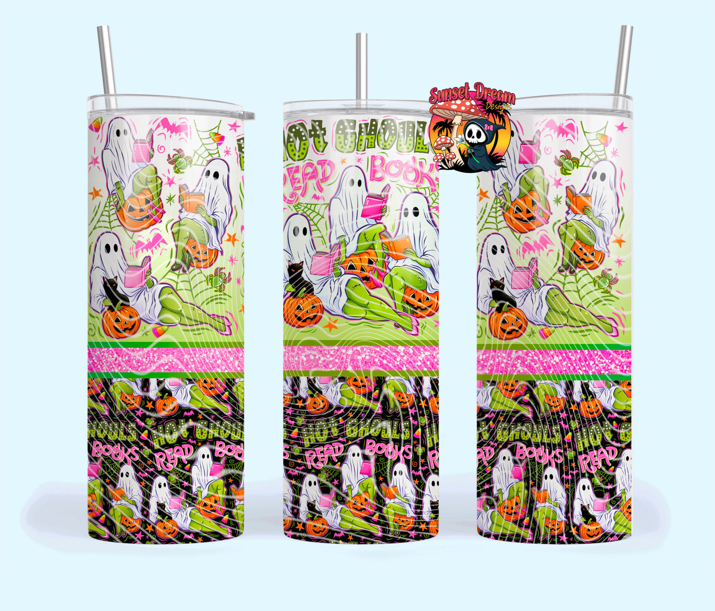 Hot Ghouls Read Books 16oz & 20oz