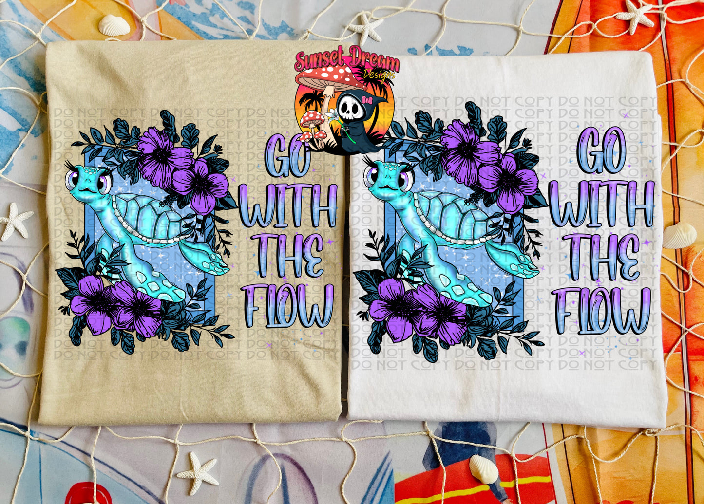 Go With The Flow T-SHIRT & HOODIE