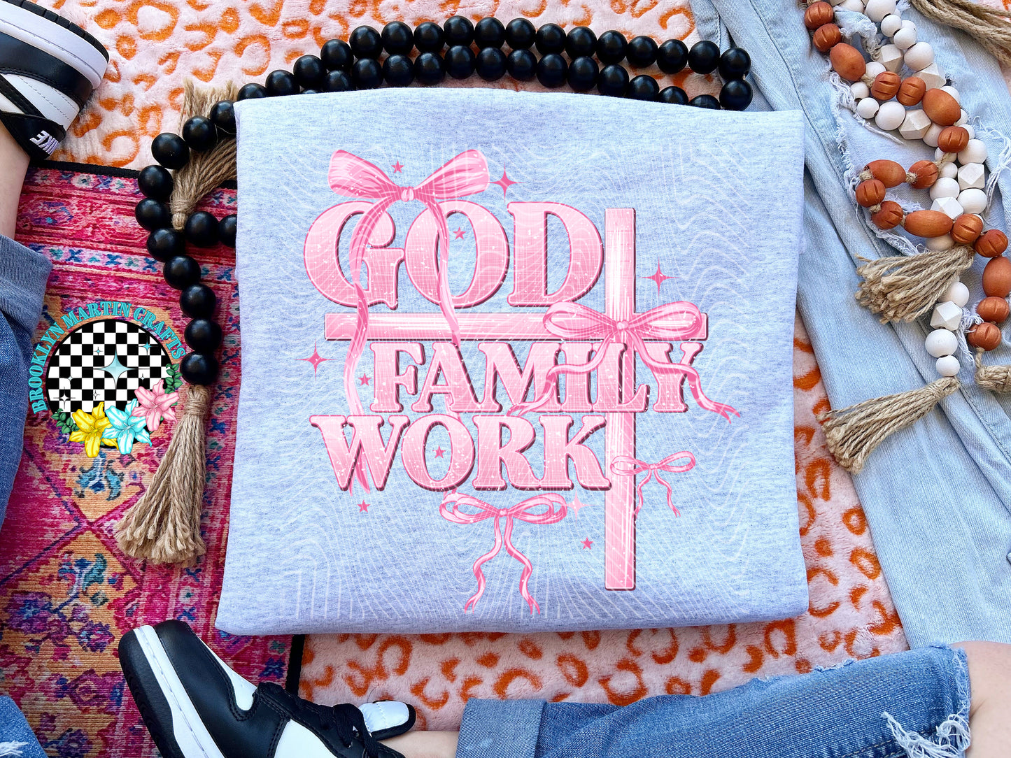 God Family Work T-SHIRT & HOODIE