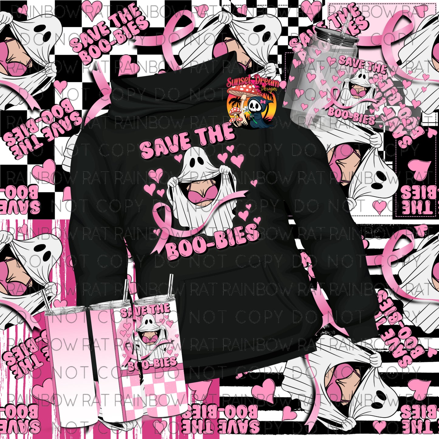 Save The Boo-bies T-SHIRT & HOODIE