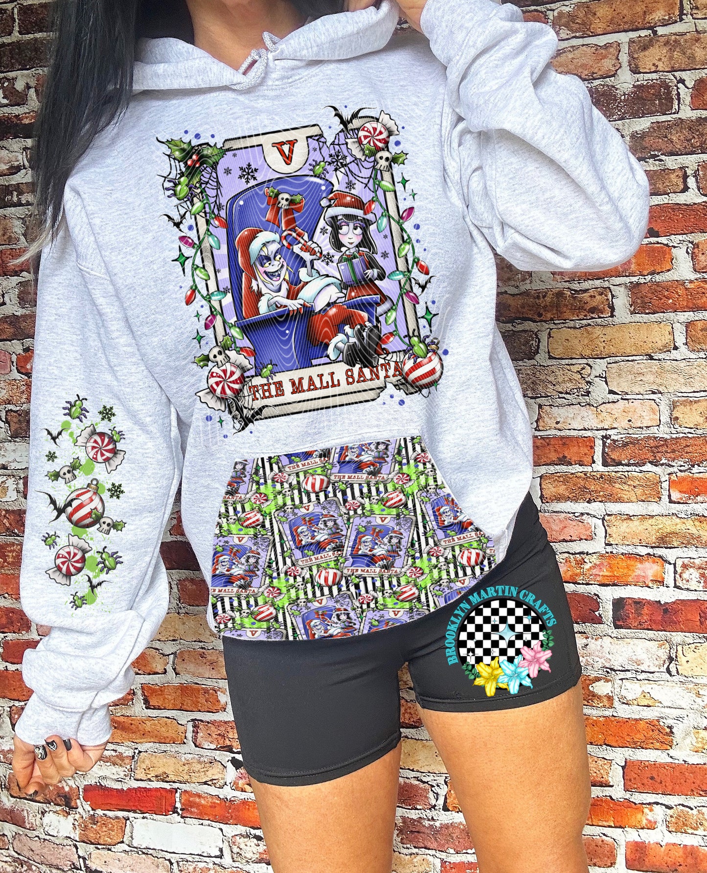 The Mall Santa T-SHIRT & HOODIE