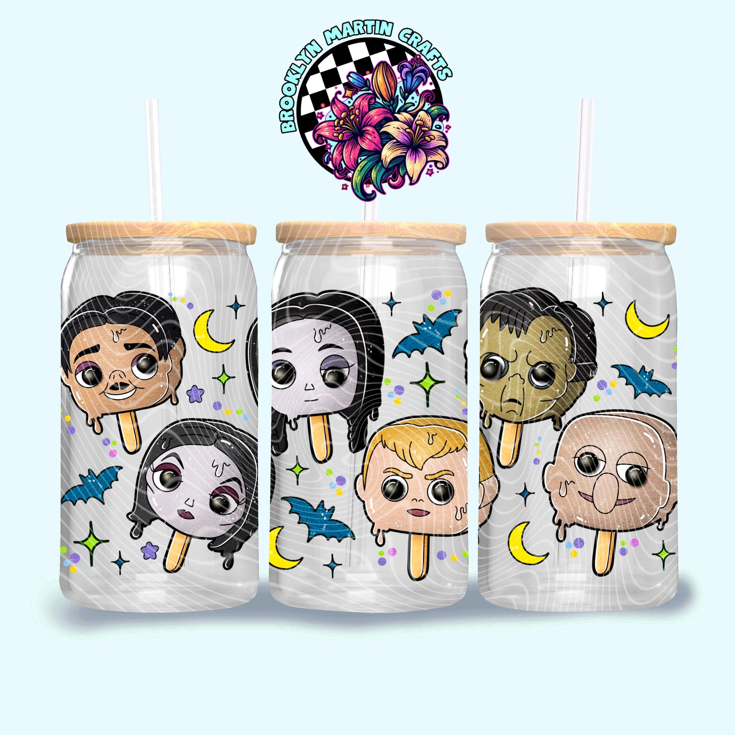 Spooky Family Pop Tumbler