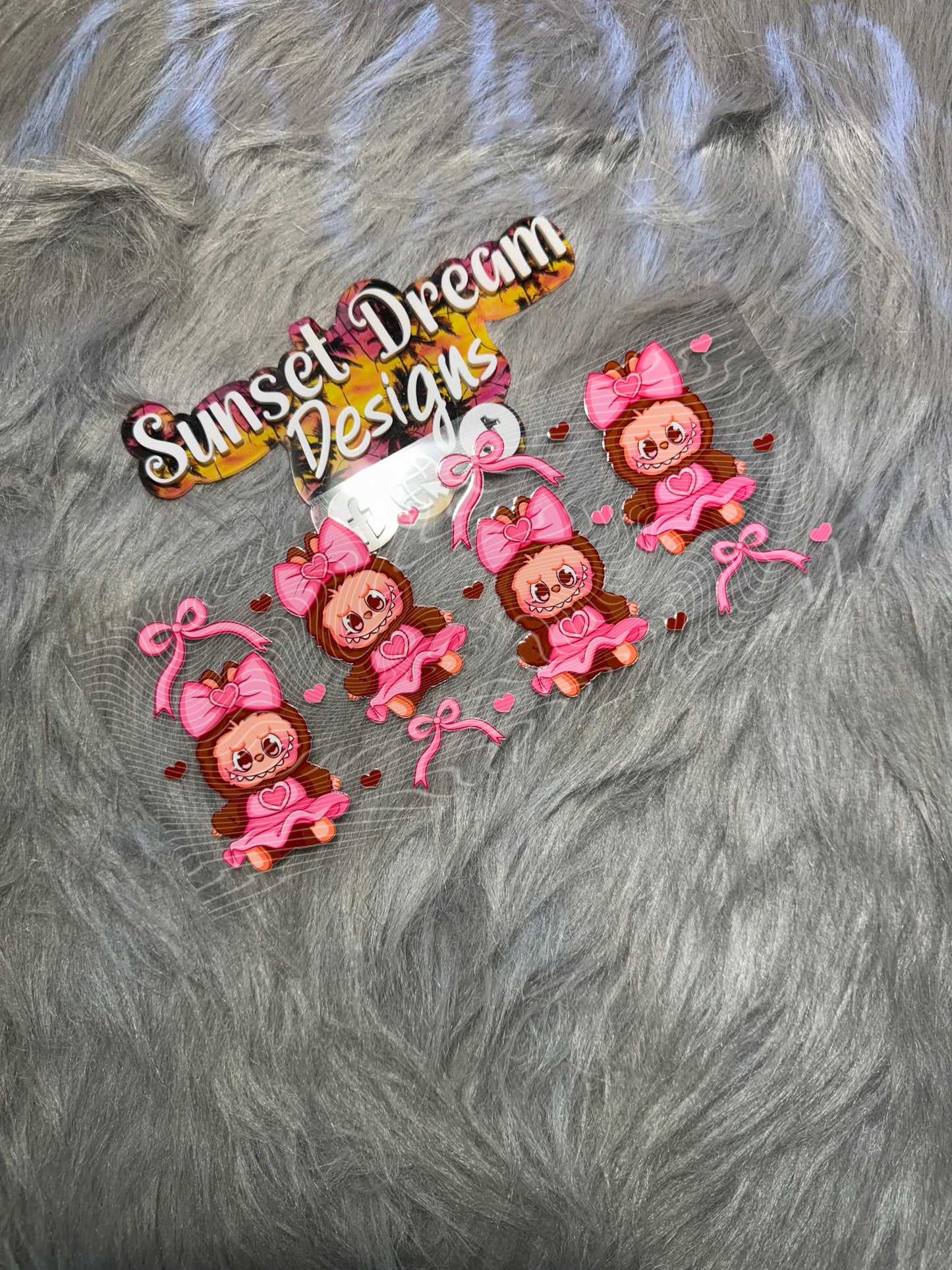Labubu Pink Monkey 062