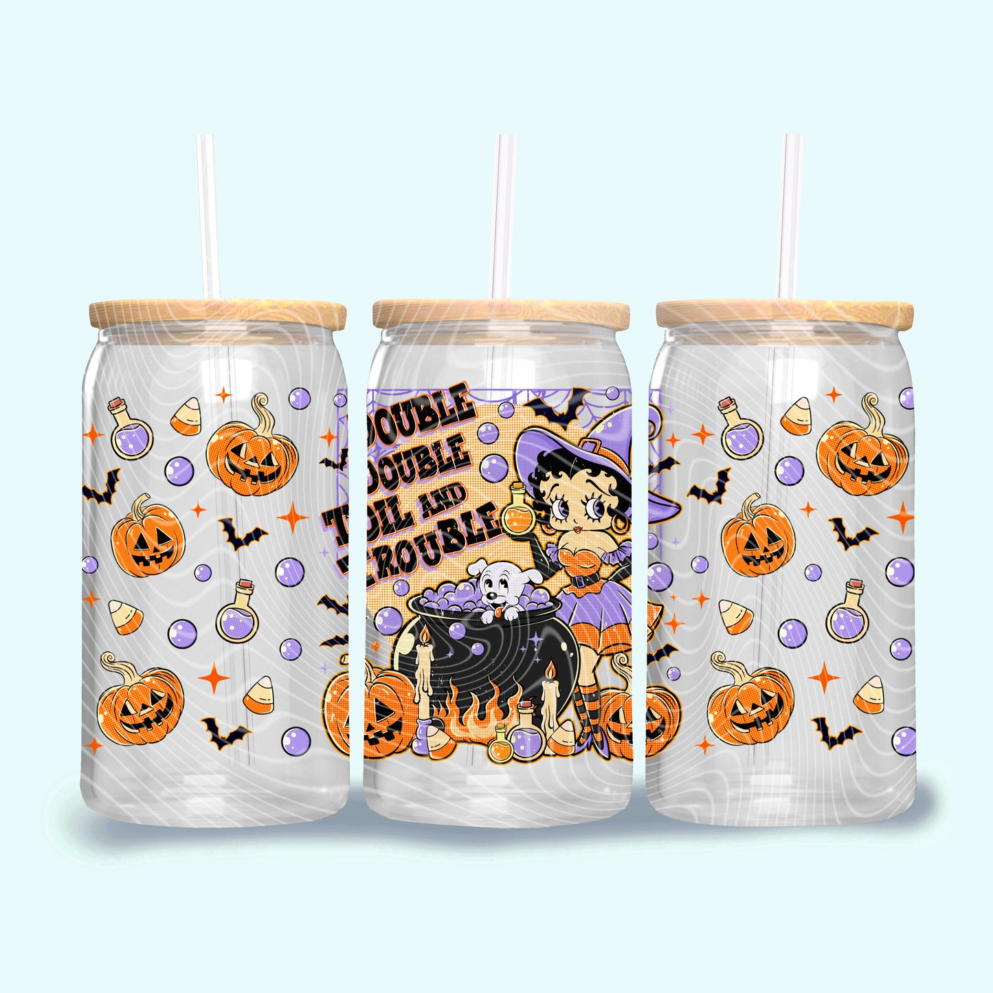 Halloween Boop 16oz Libbey