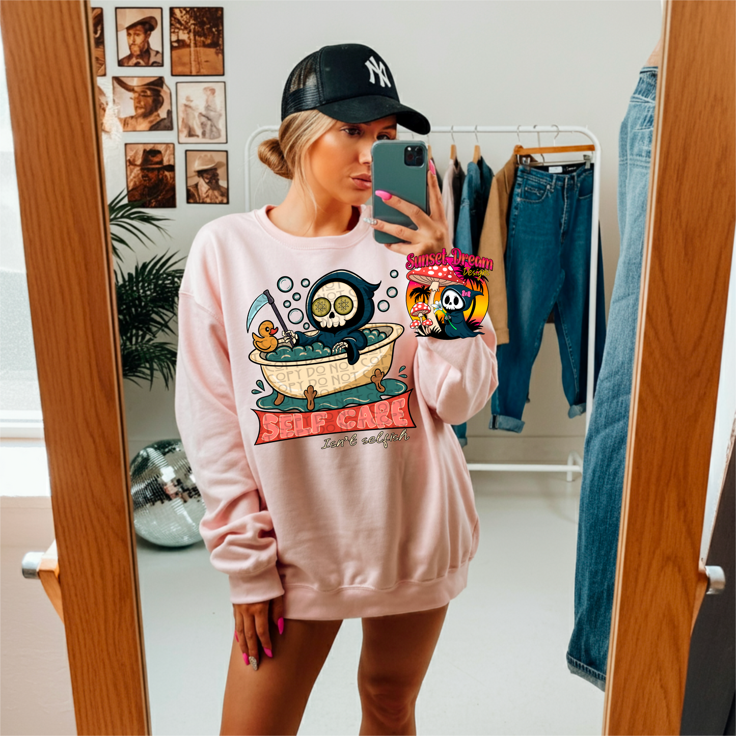 Grims Self Care T-SHIRT & HOODIE