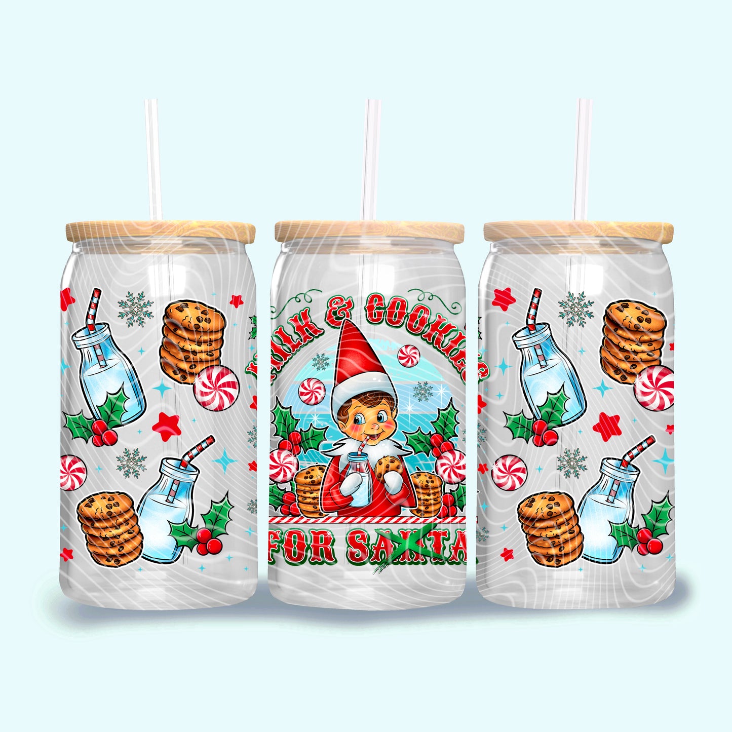 Milk & Cookies boy 16oz Libbey