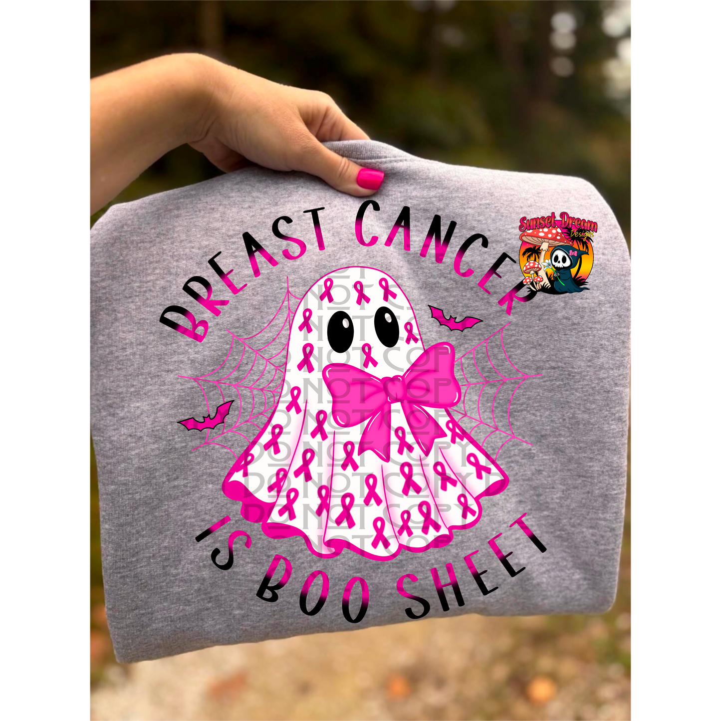 Breast Cancer Is Boo Sheet T-SHIRT & HOODIE