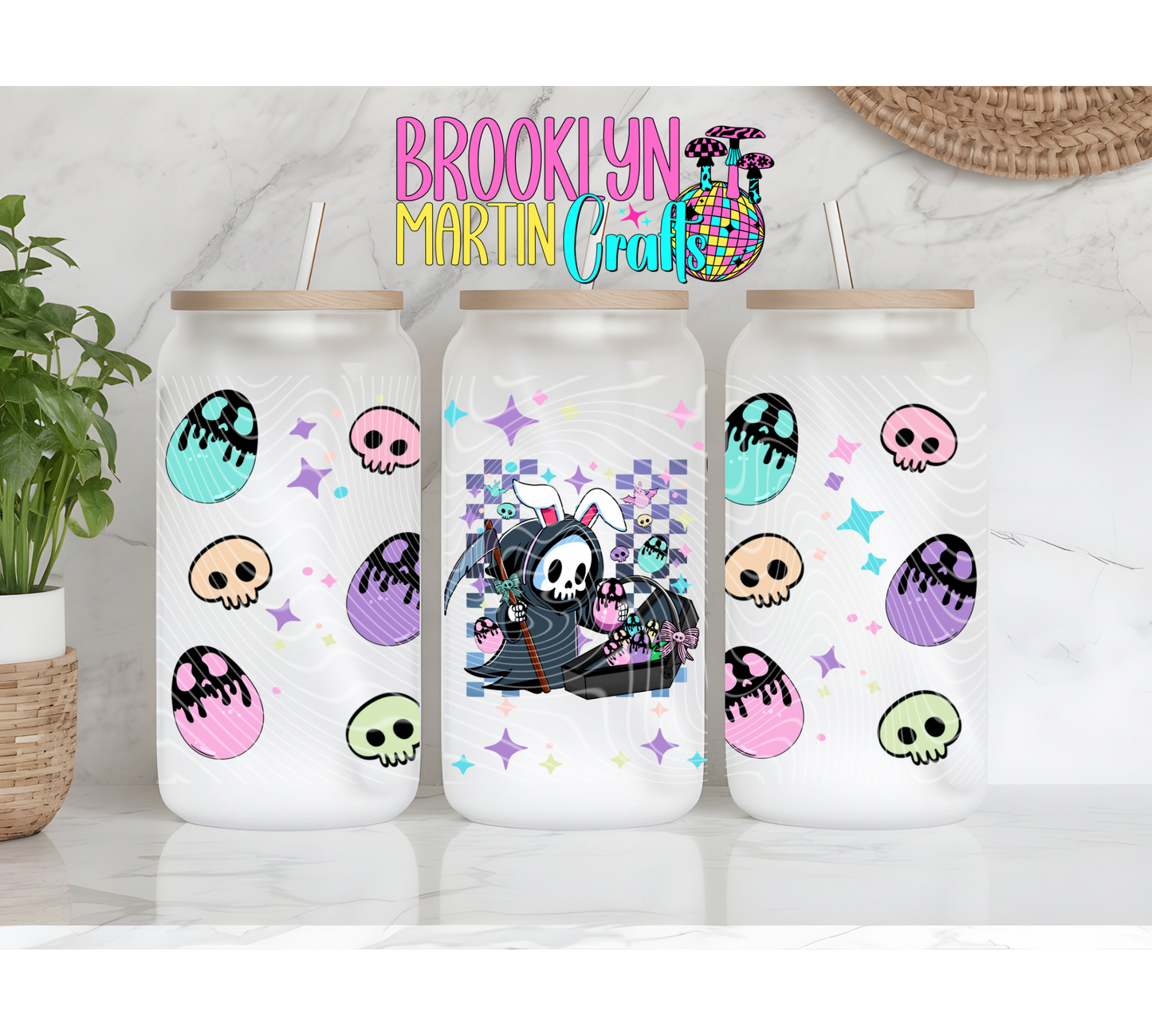Easter Grim With Eggs 16oz & 20oz