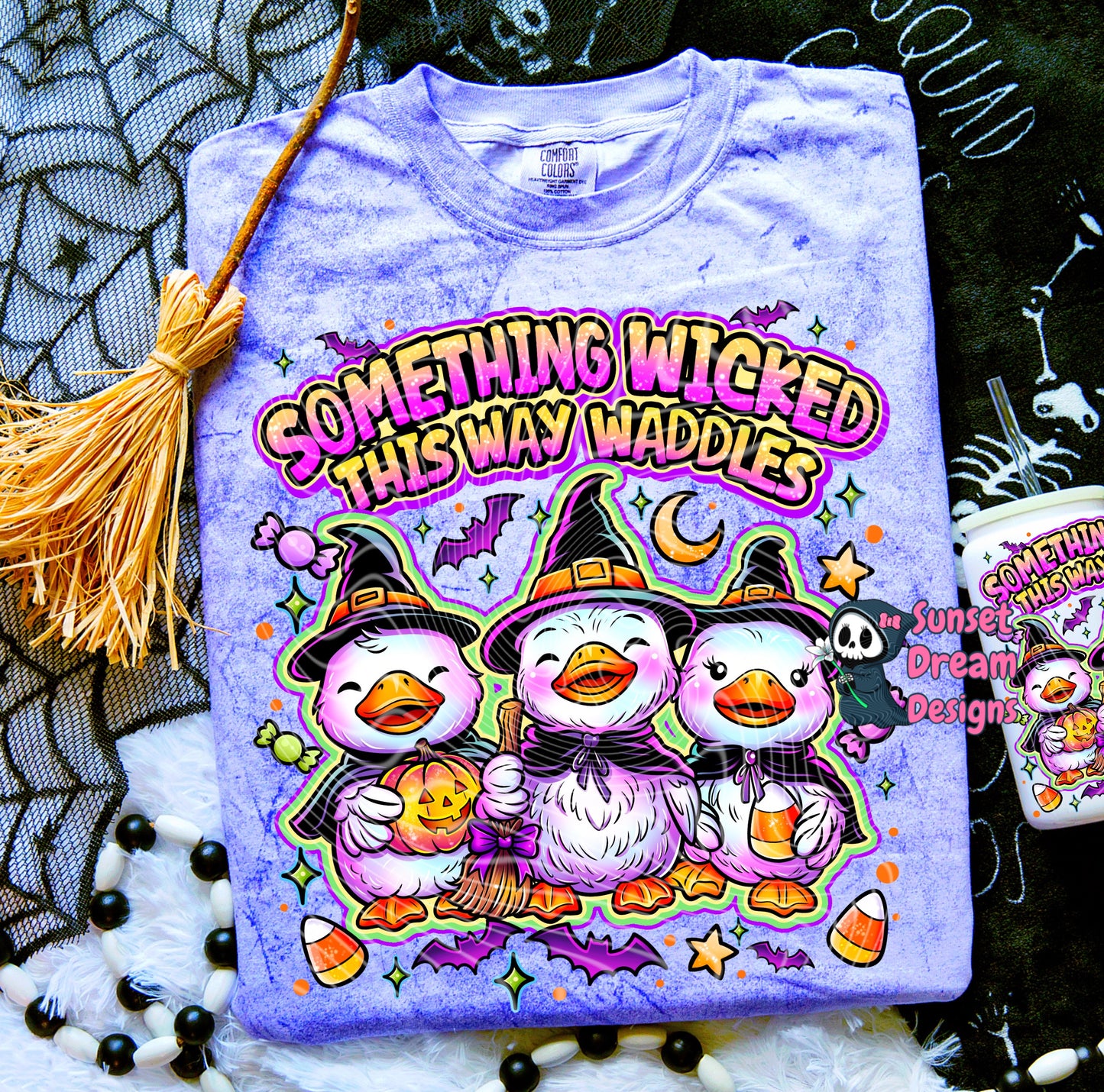 Something Wicked This Way Waddles T-SHIRT & HOODIE