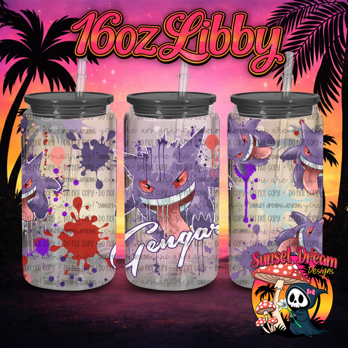237 (ALL SPLATTER DESIGNS)
