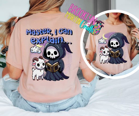 Master, I Can Explain