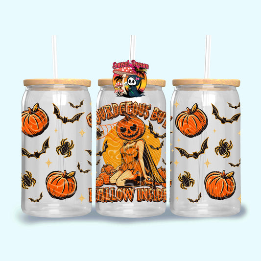 Gourdgeous But Hallow Inside 16oz Libby
