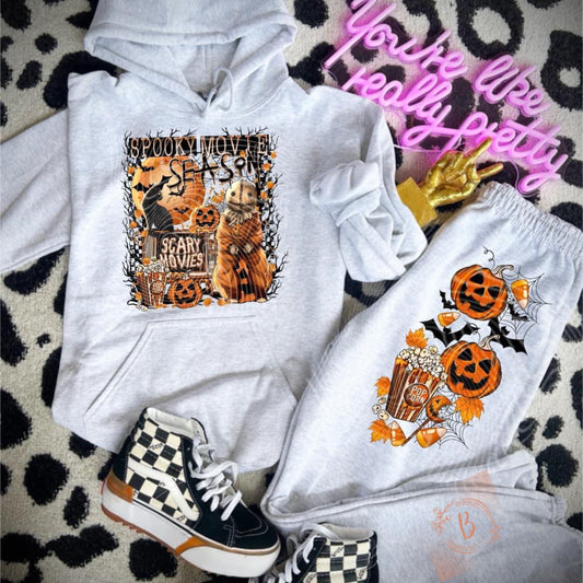Spooky Movie Black Cat DTF