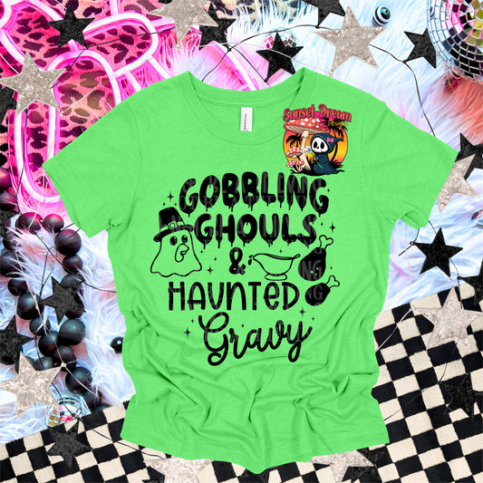 Gobbling Ghouls & Haunted Gravy T-SHIRT & HOODIE