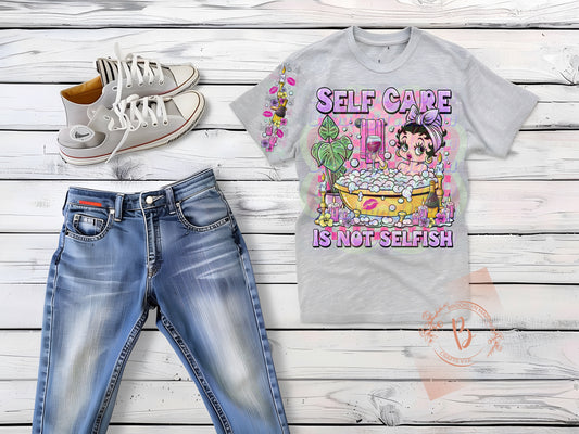 Self Care Is Not Selfish(Purple)