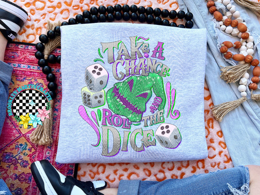 Take A Chance Roll The Dice T-SHIRT & HOODIE