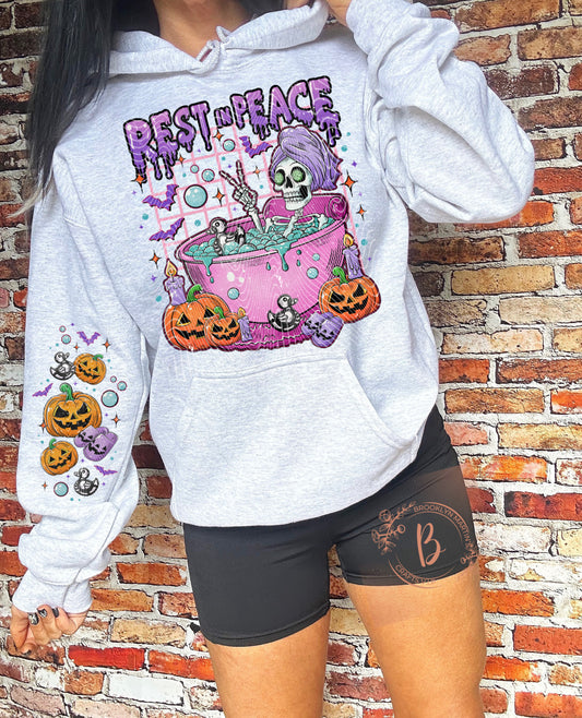 Rest In Peace With Boarder HOODIE