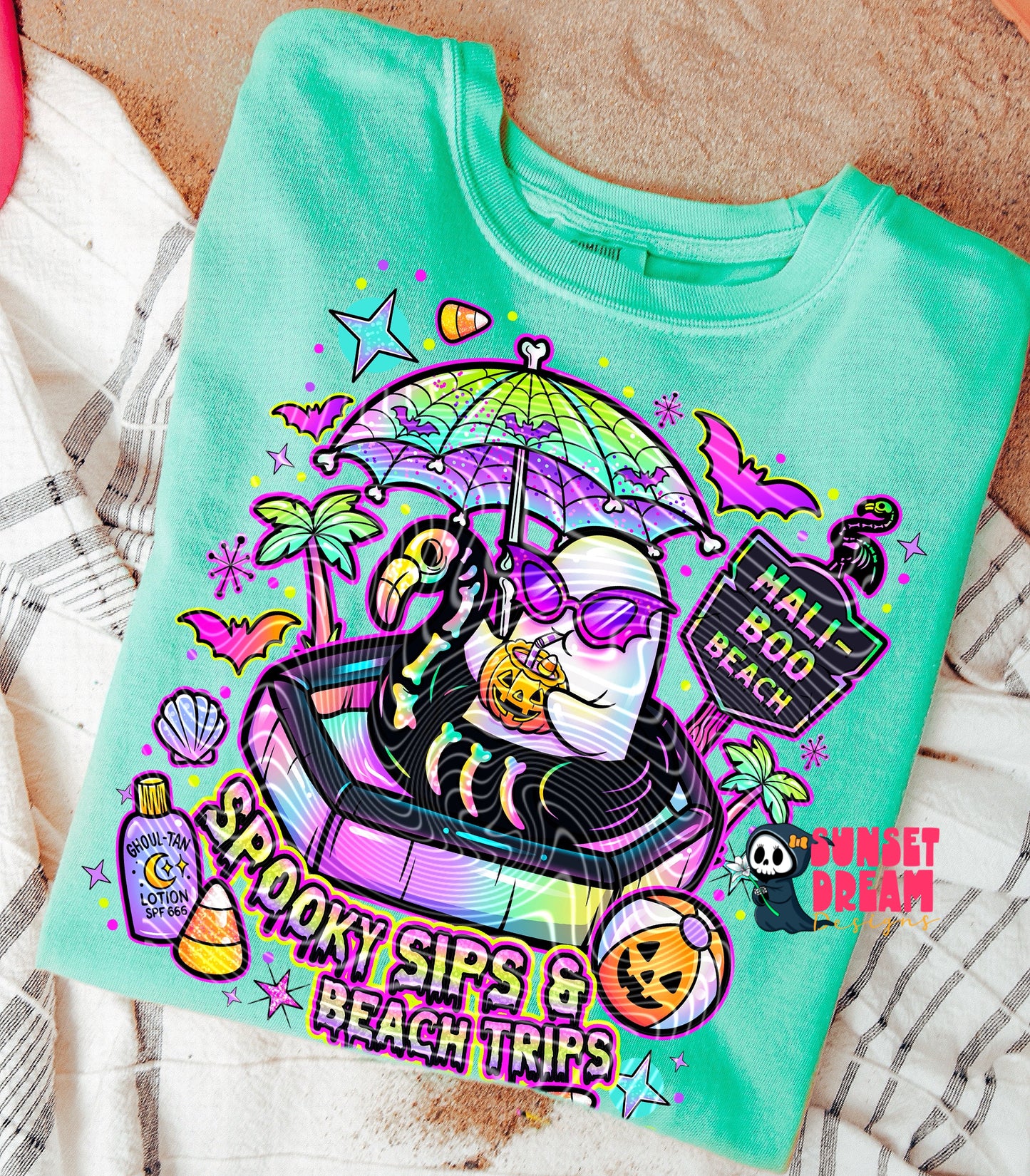 Mali-Boo Beach T-SHIRT & HOODIE