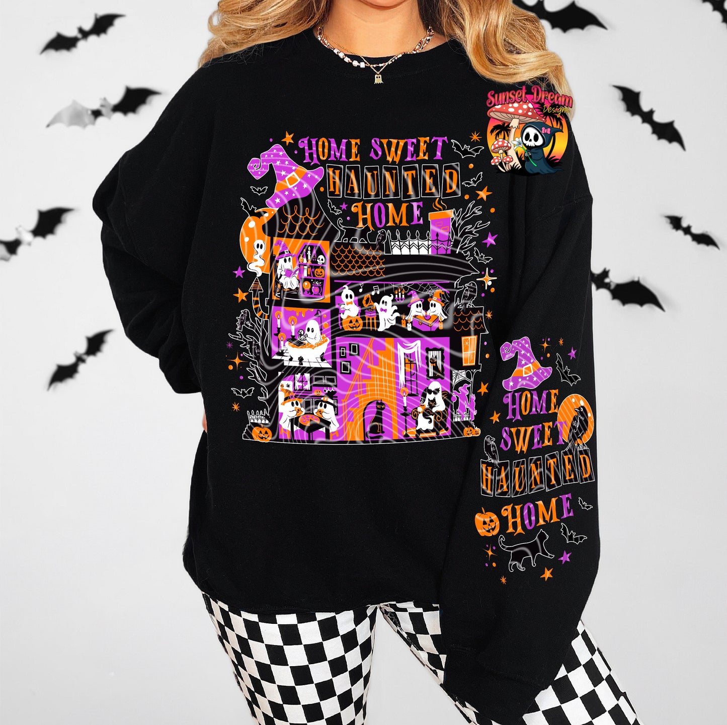 Home Sweet Haunted Home T-SHIRT & HOODIE