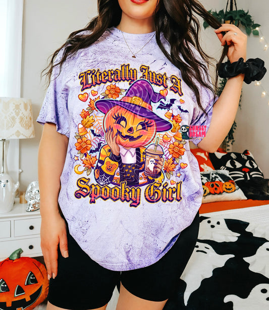 Literally Just A Spooky Girl T-SHIRT & HOODIE