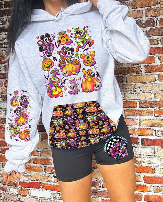 Halloween Friends SUBLIMATION HOODIE