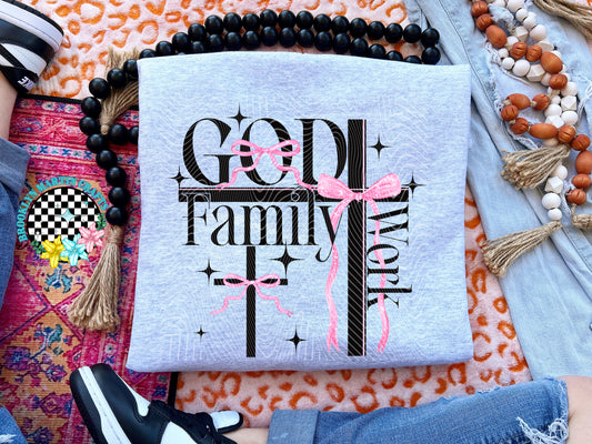 God Family Work T-SHIRT & HOODIE
