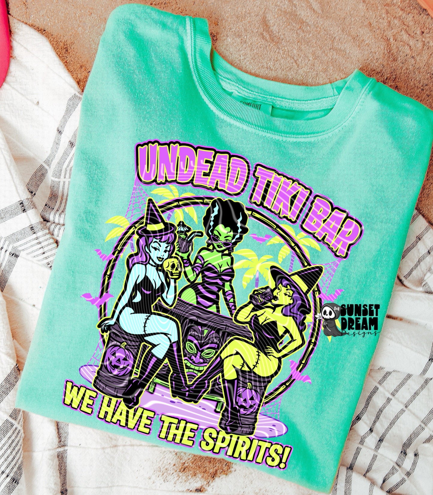 Undead Tiki Bar T-SHIRT & HOODIE