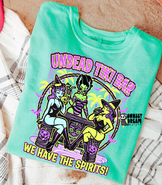 Undead Tiki Bar T-SHIRT & HOODIE