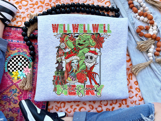 Well Well Well Merry Christmas T-SHIRT & HOODIE