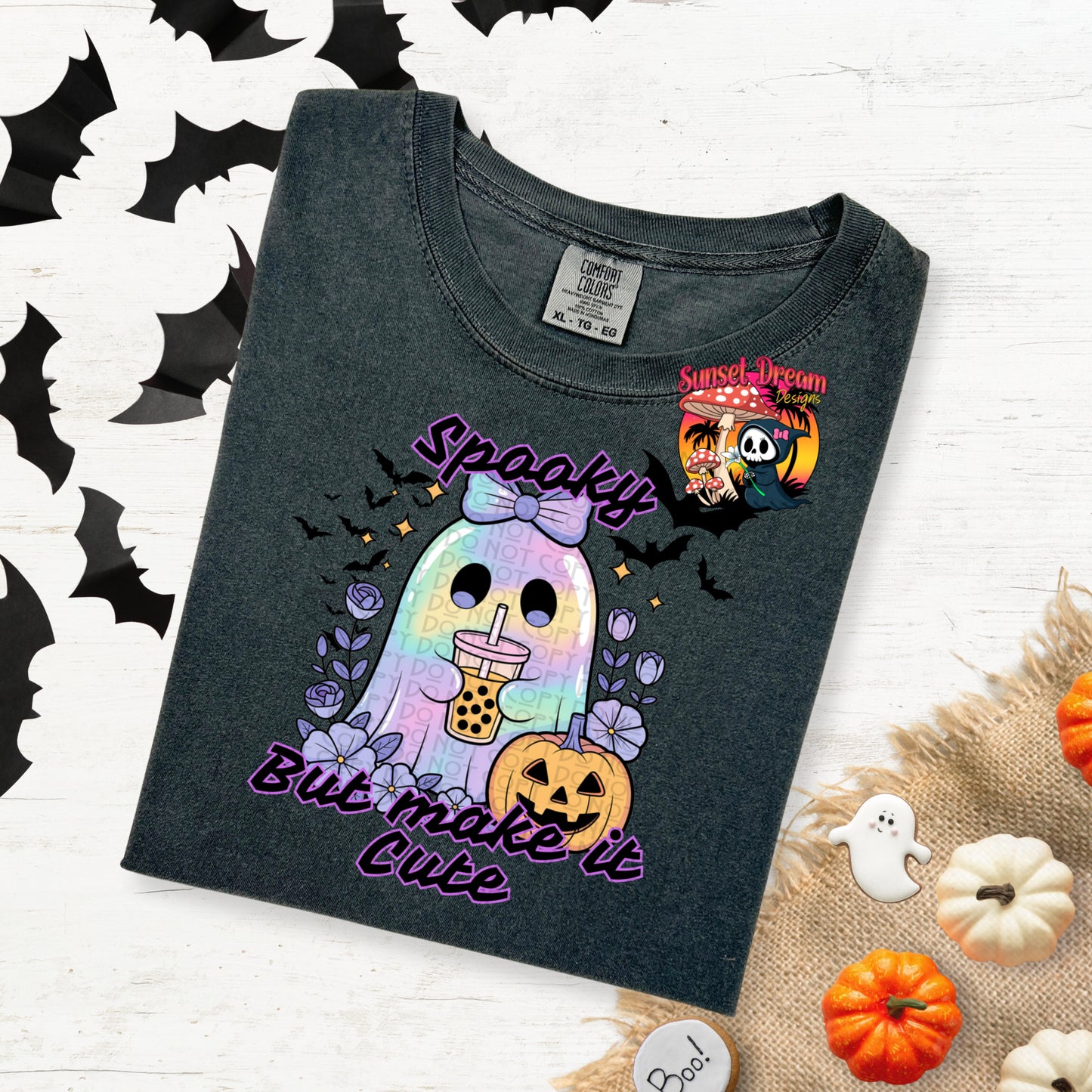 Spooky But Make It Cute T-SHIRT & HOODIE