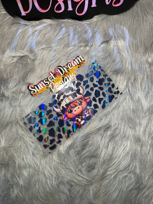 Highland Cow With Spots (Holographic) 094