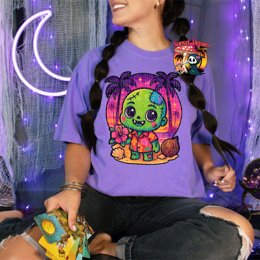 Beachy Zombie T-SHIRT & HOODIE