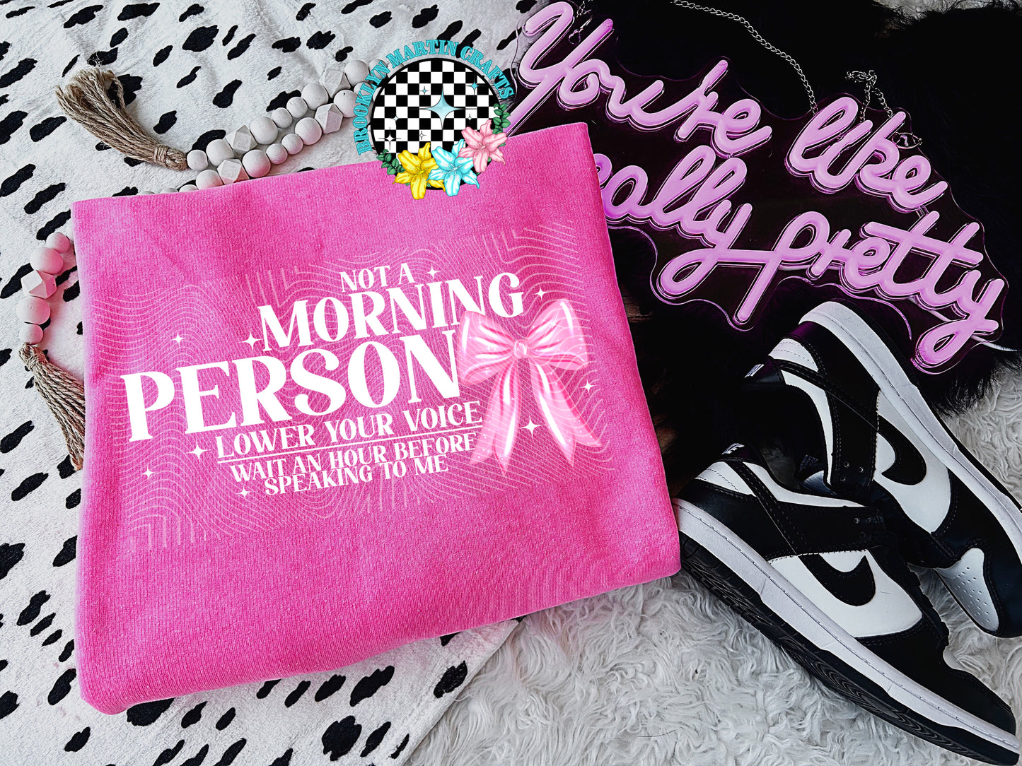 Lower Your Voice (Black or White) T-SHIRT & HOODIE