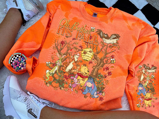 Its Fall T-Shirt with SLEEVE WORDS OR NO WORDS