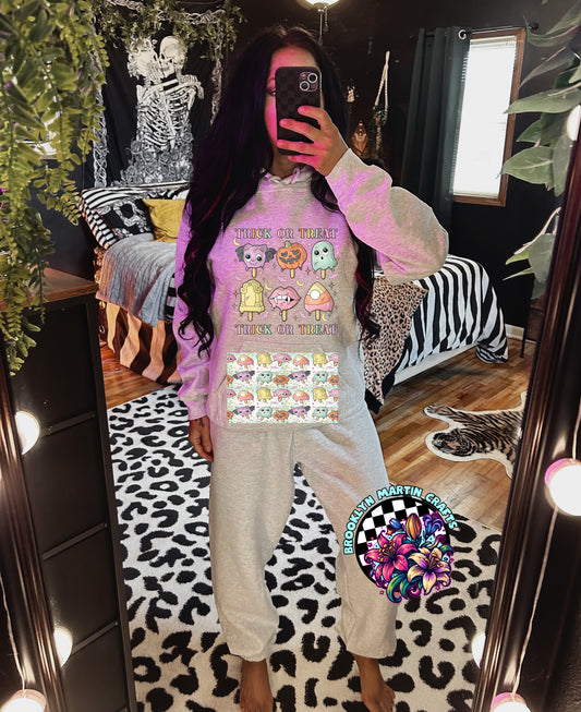 TrickOrTreat Pop HOODIE With Words