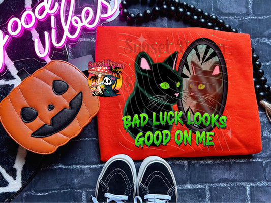 Bad Luck Cat T-SHIRT & HOODIE