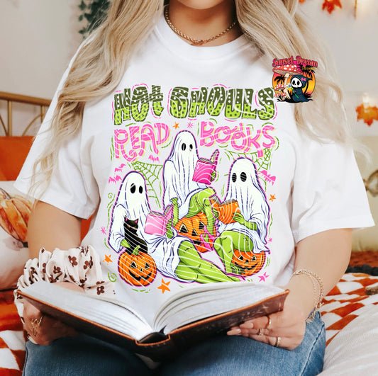 Hot Ghouls Read Books T-SHIRT & HOODIE
