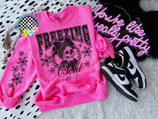 Freezing Cold 24/7 T-SHIRT & HOODIE