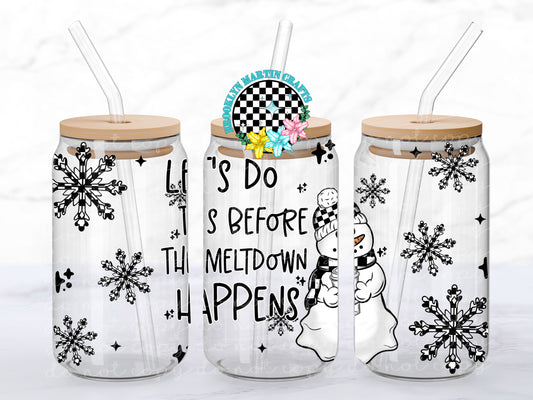 Meltdown Snowman 16oz & 20oz