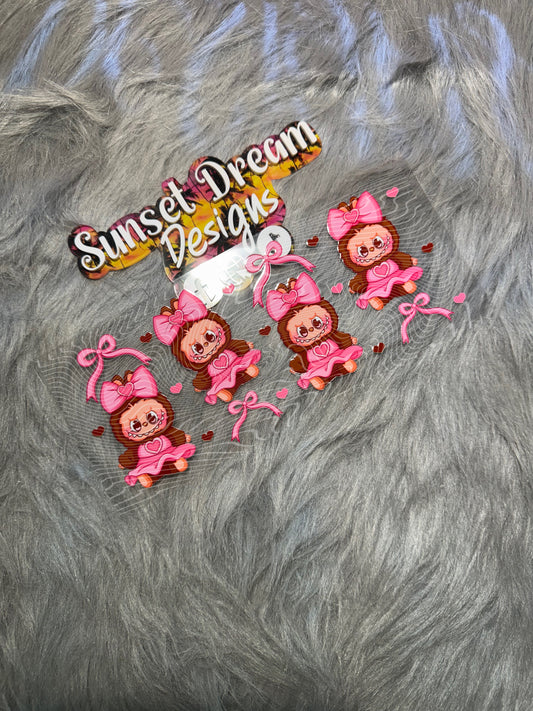Labubu Pink Monkey 062