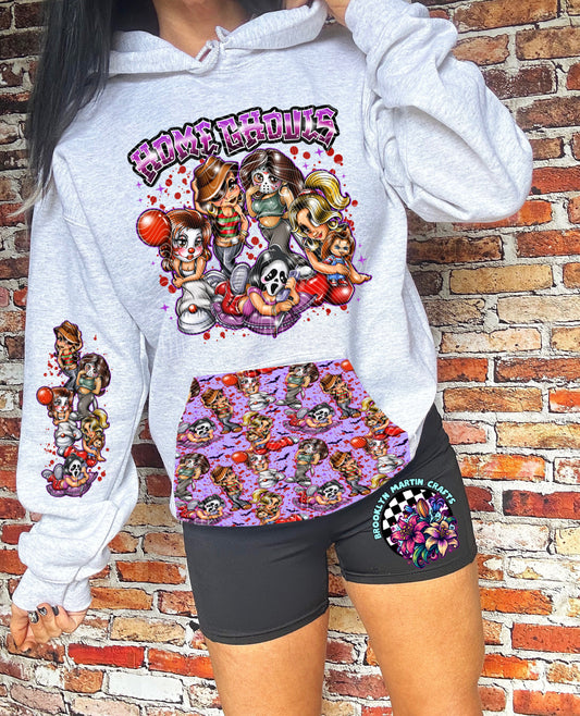 Home Ghouls SUBLIMATION HOODIE BLOOD OR NO BLOOD