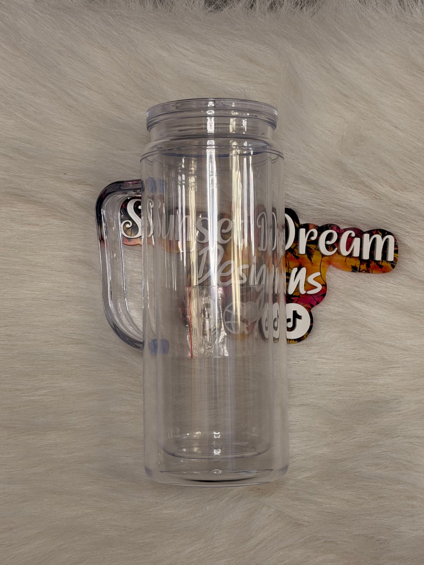 Plastic SnowGlobe Tumblers
