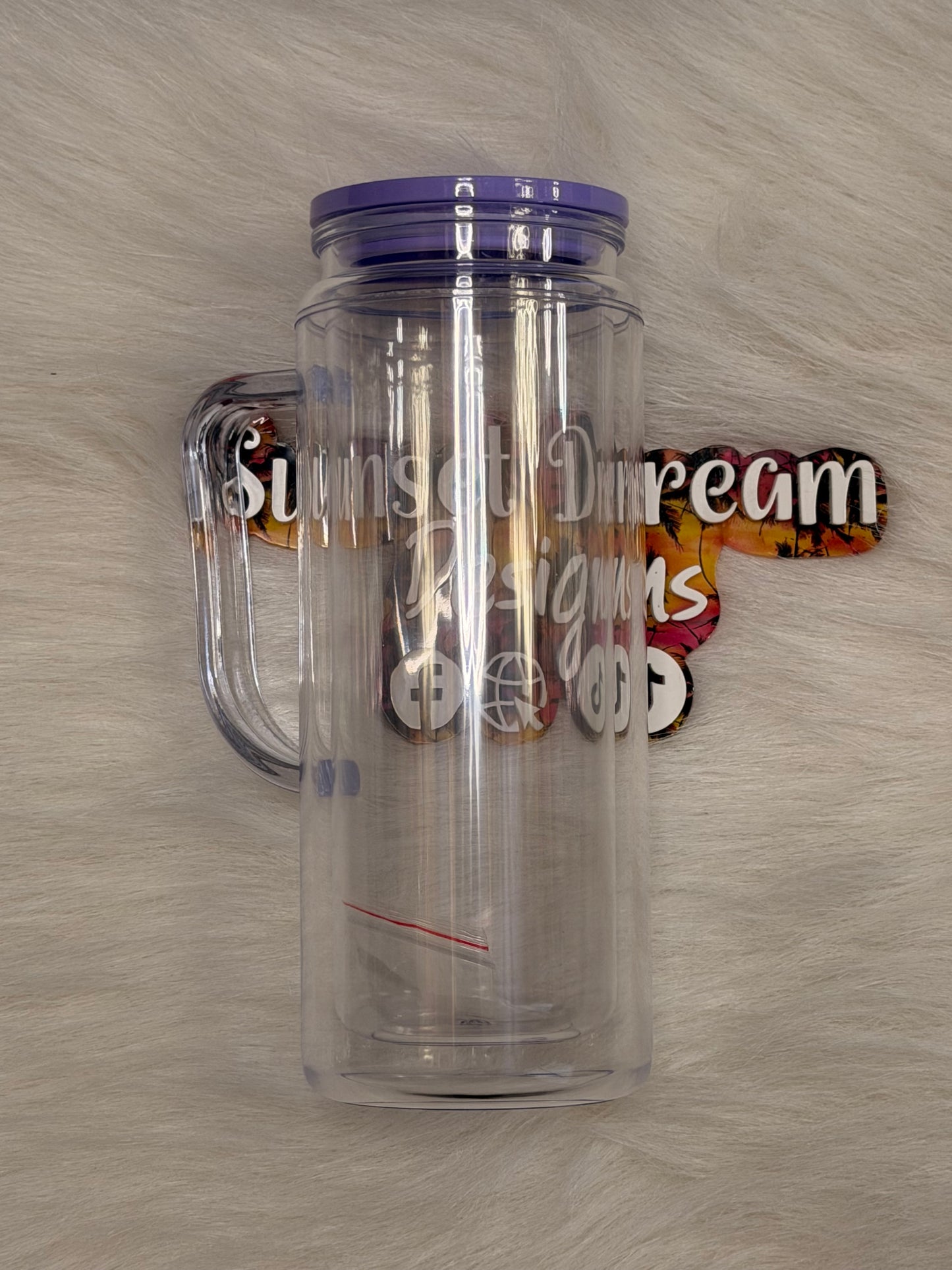 Plastic SnowGlobe Tumblers
